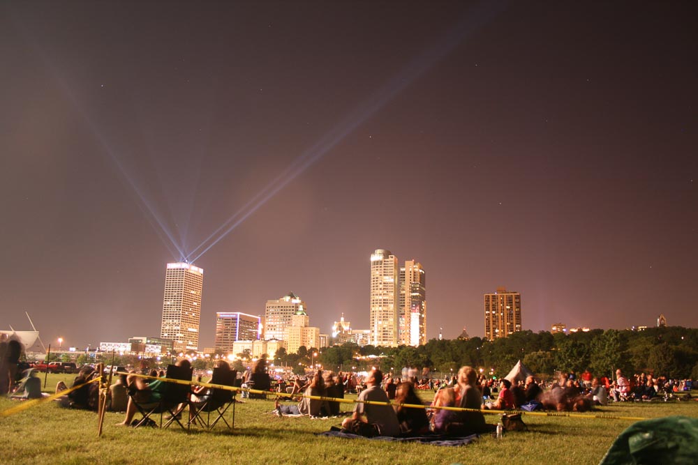 Watching the Fireworks