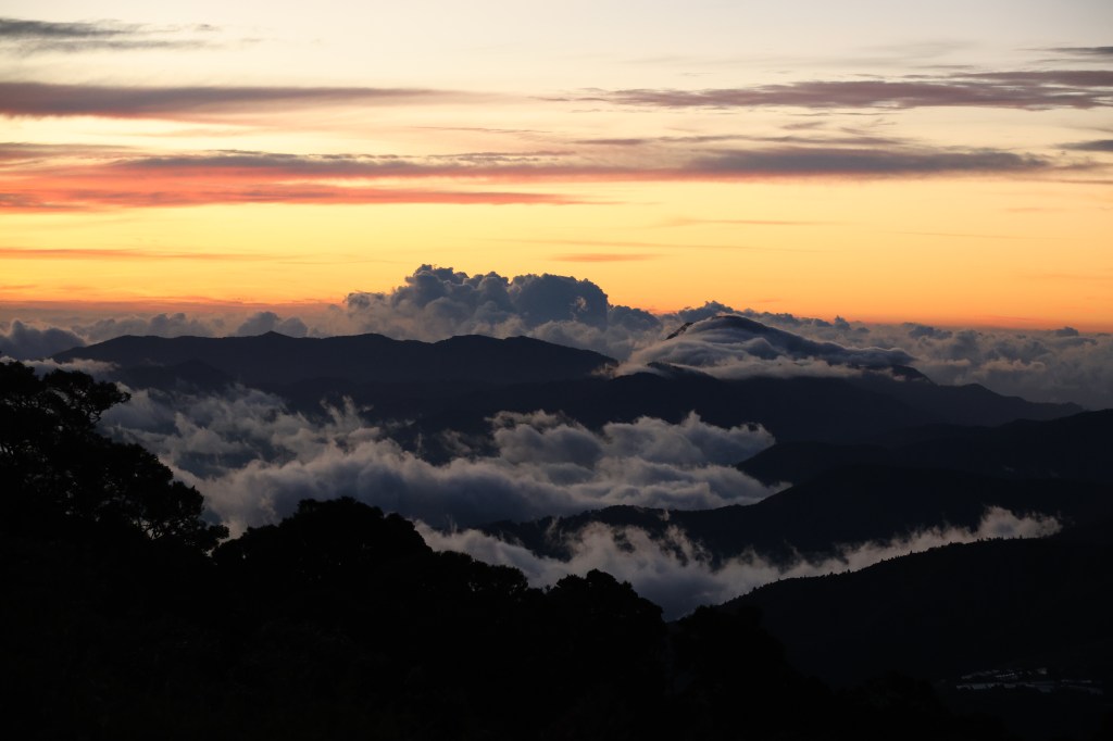 Sunset Above the&nbsp;Clouds