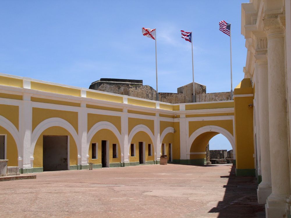 Castillo San Felipe del Morro Castillo San Felipe del Morro, built by the Spanish in 1539, is a favorite destination for leisurely exploration. Visitors can enjoy scenic ocean views and intriguing underground facilities, making it a captivating place to spend an afternoon in San Juan Antiguo, Puerto Rico.