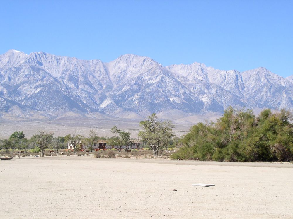 Manzanar War Relocation Cente Manzanar War Relocation Center, a site of Japanese American internment during World War II.